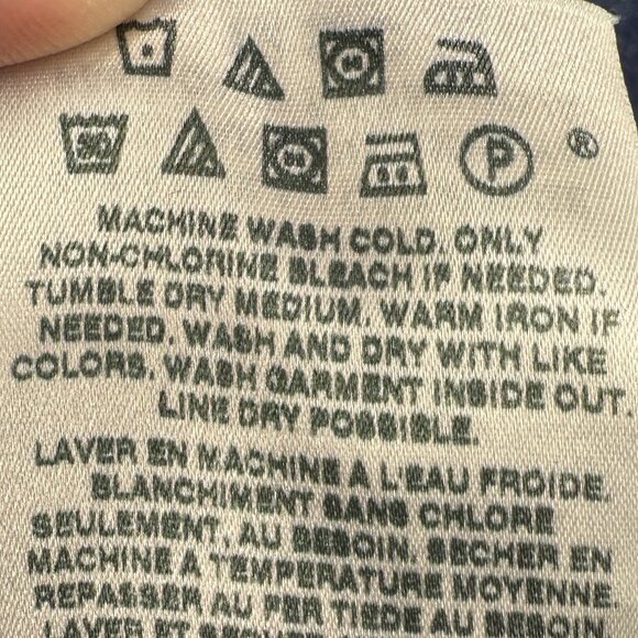 EUC Women's LEVI'S 505 Straight Leg Dark Wash Jeans | Size 12S - Picture 7 of 8